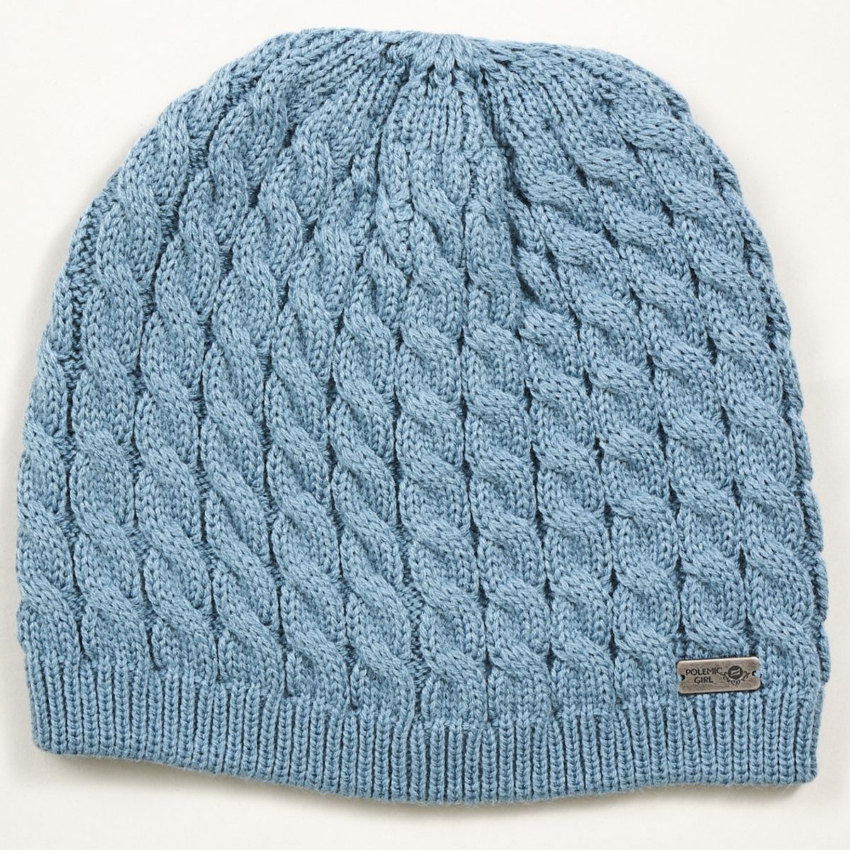 POLEMIC - Gorro de lana mujer relax tejido suelto Polemic