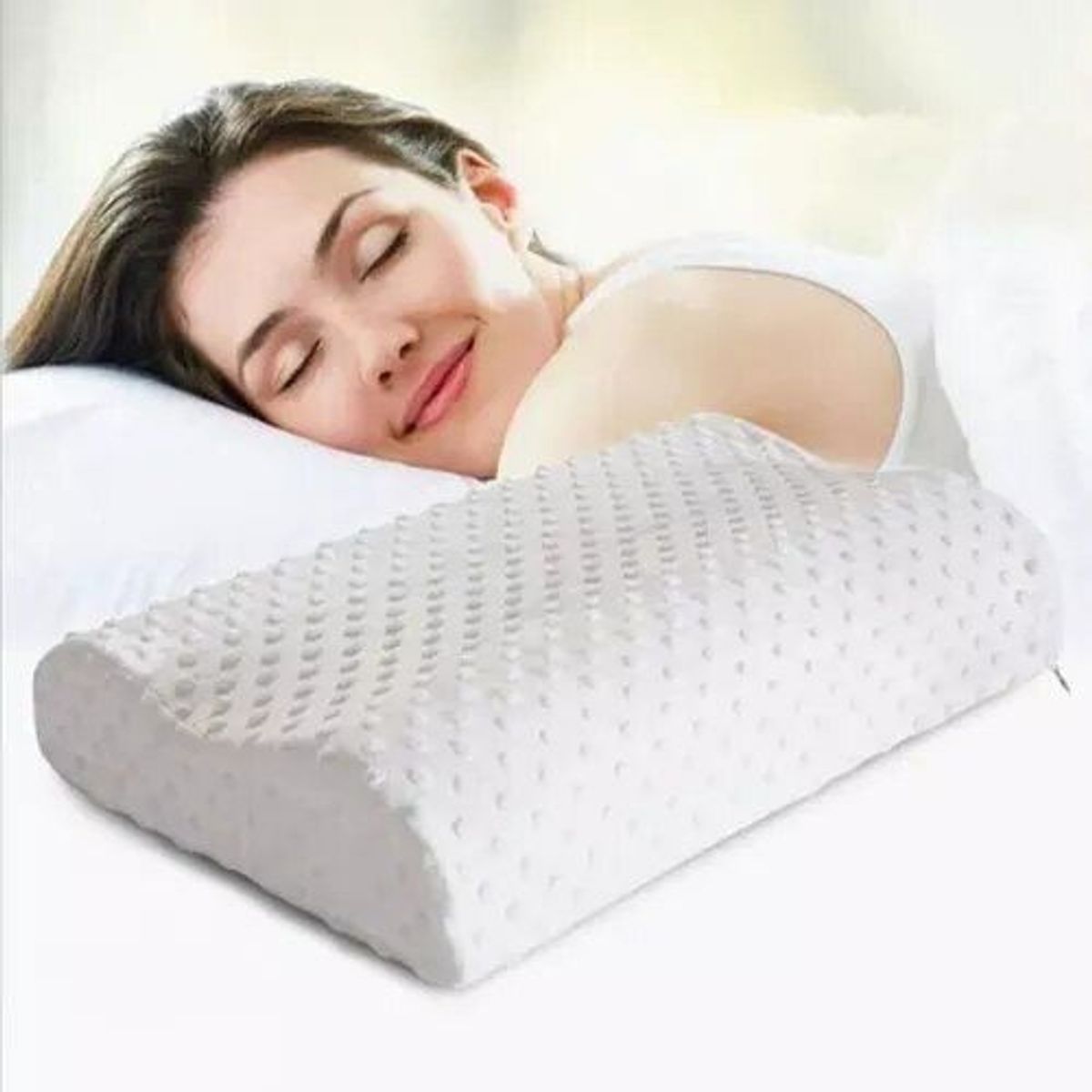 GENERICO - Almohada Viscoelastica Memoria Cervical Terapéutica