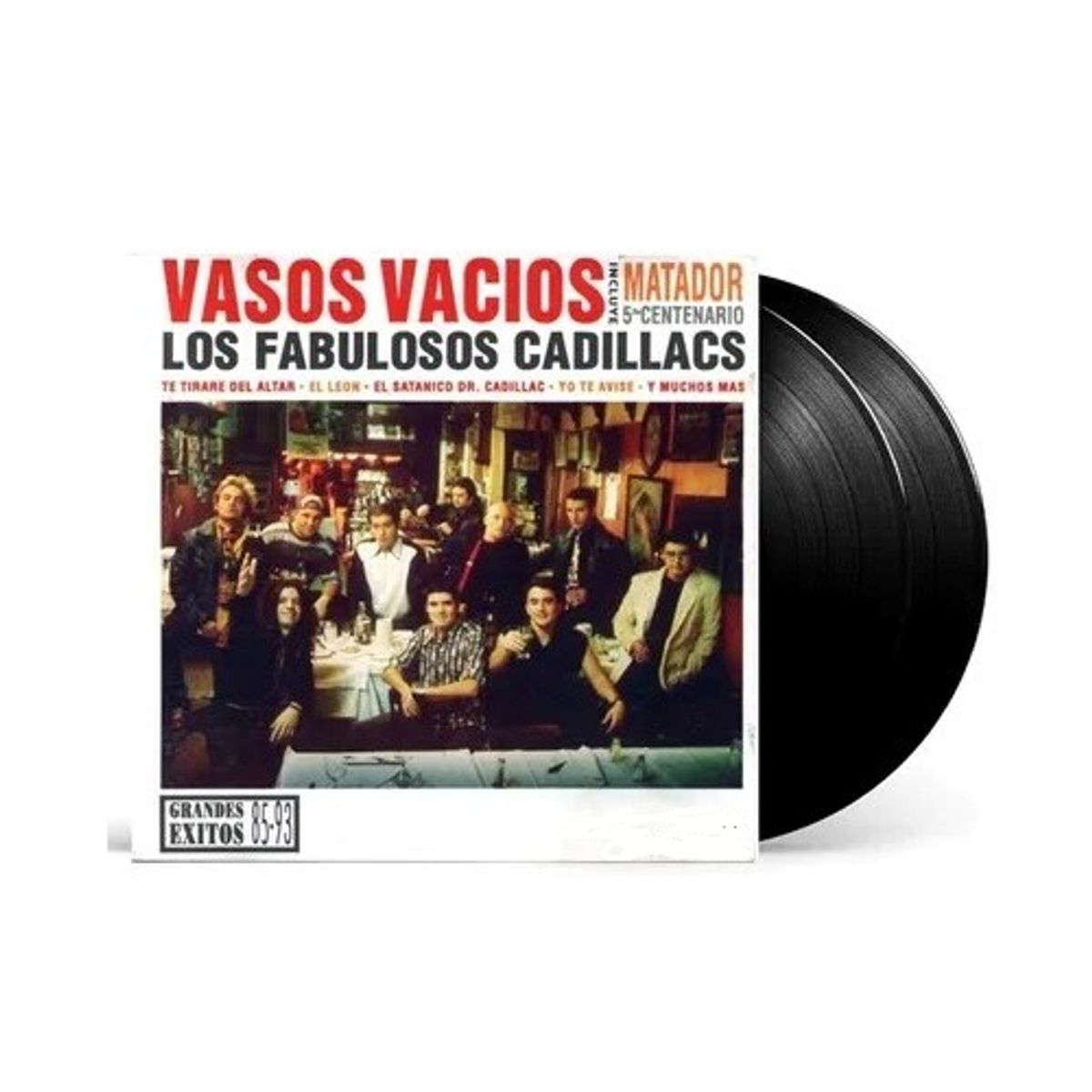 SONY - Vinilo Los Fabulosos Cadillacs - Vasos Vacíos - 2 LP