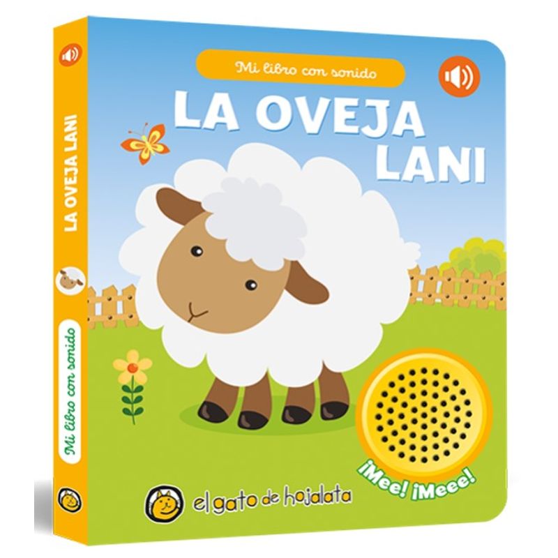 EL GATO DE HOJALATA - Mi libro con sonido - la oveja Lani - El Gato De Hojalata
