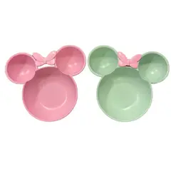 GENERICO - PACK PLATO MINNIE FORMA DE RATON 21.5 COM