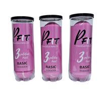 PACK 3 TARROS PELOTAS PADEL ROSADAS