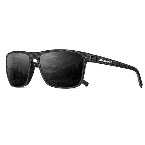Lentes de Sol Hombre Polarizados Filtro UV Sport Vail Negro TALLA UNICA