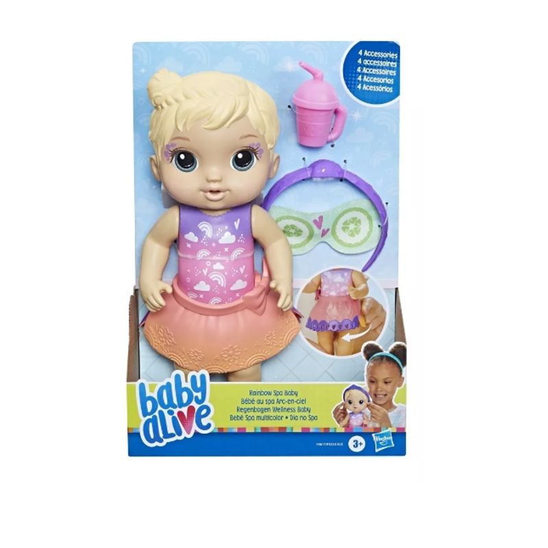 BABY ALIVE - Muñeca Baby Alive SPA Diversion Con Burbujas - Rubia