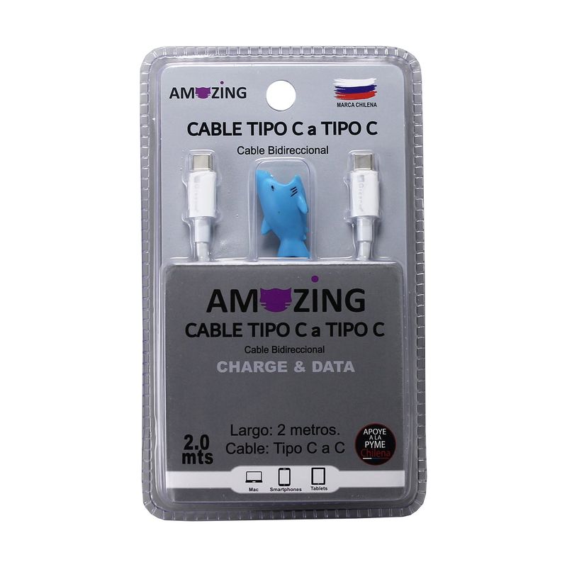 AMAZING - Cable Tipo C a Tipo C  de 2 metros