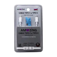 AMAZING - Cable Tipo C a Tipo C de 2 metros