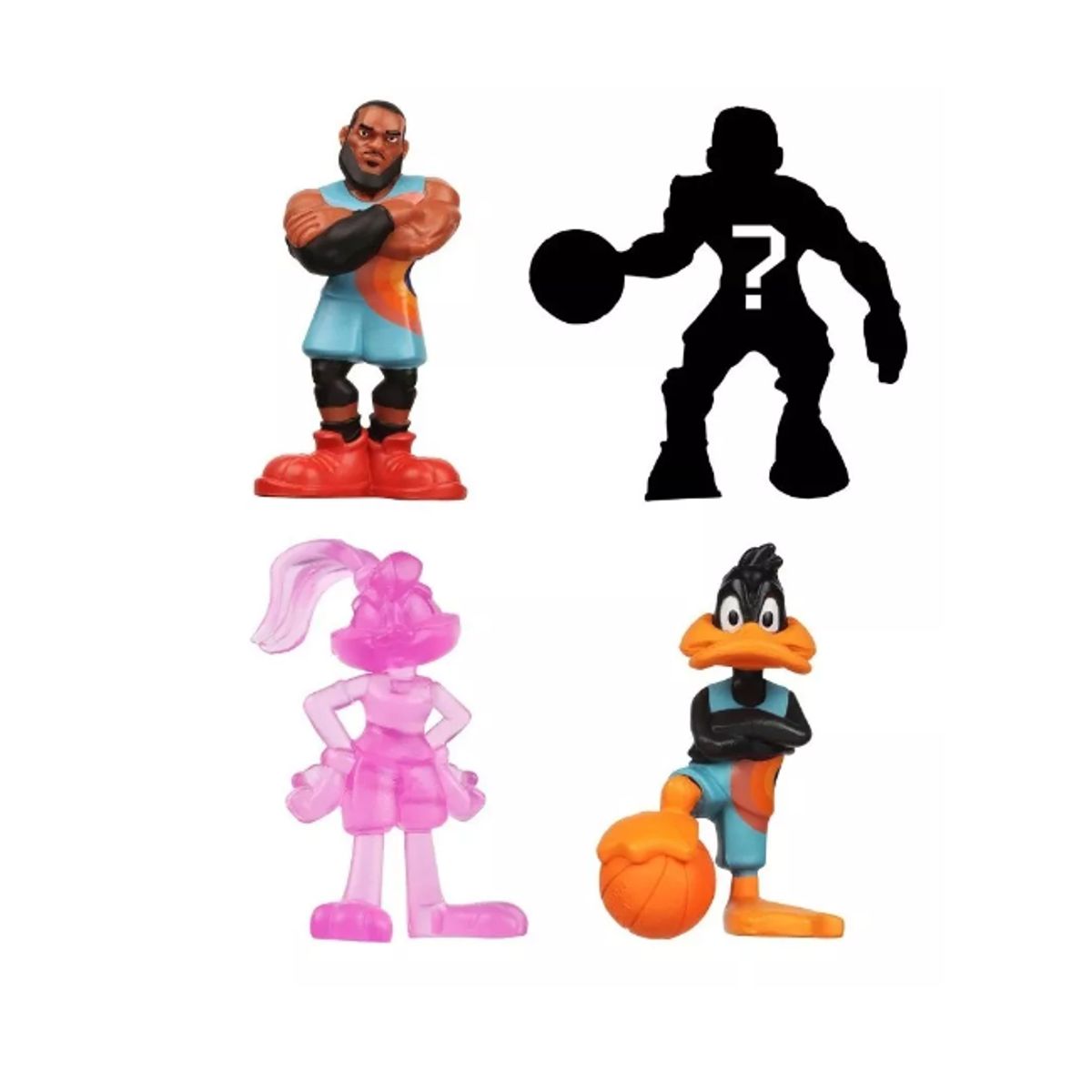 HASBRO - Figura Space Jam 4 Pack Lebron Pato Lucas Lola
