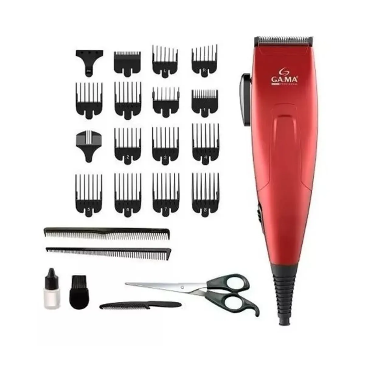 GAMA - CORTADOR DE CABELLO GAMA CLIPPER GM562 24 PIEZAS 220V