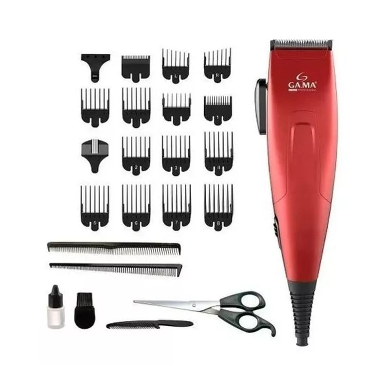 GAMA - CORTADOR DE CABELLO GAMA CLIPPER GM562 24 PIEZAS 220V