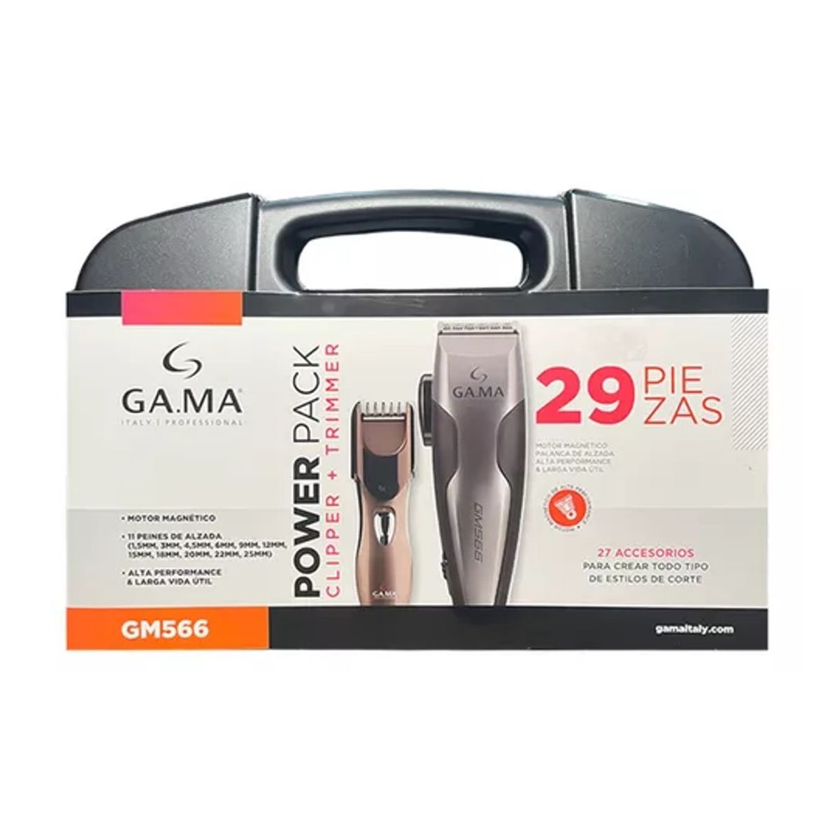 GAMA - CORTAPELO GAMA 566 29 ACCESORIOS MALETA