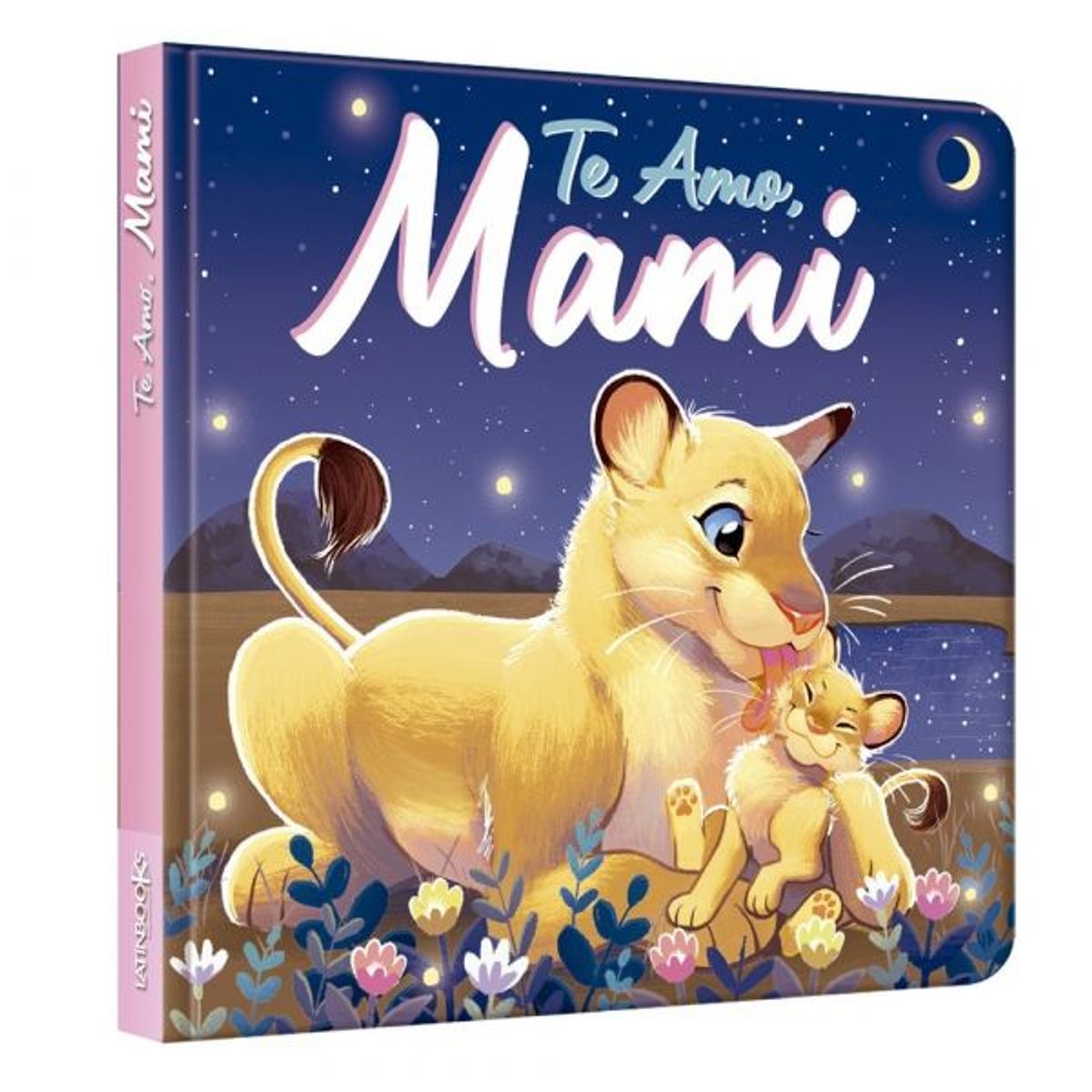 LATINBOOKS - Libro Luna azul abrazos - Te amo mami - Stephanie Moss