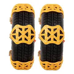 GENERICO - Cadenas Para Nieve Auto Jeep Suv Medidas Ajustables