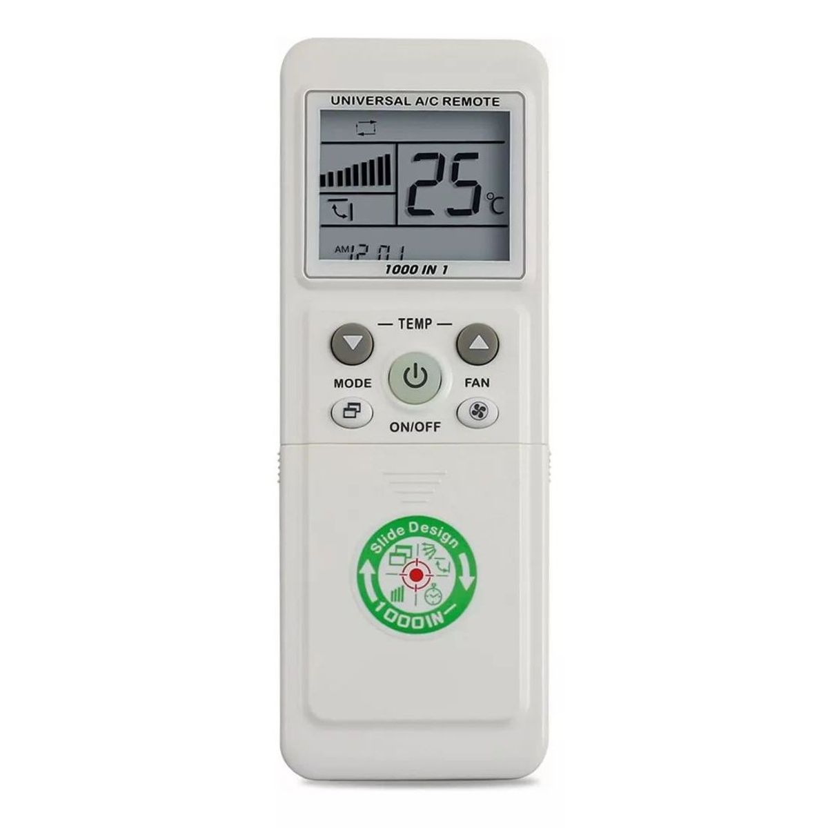 KUANGYE - Control Remoto Aire Acondicionado Para Clark Midea