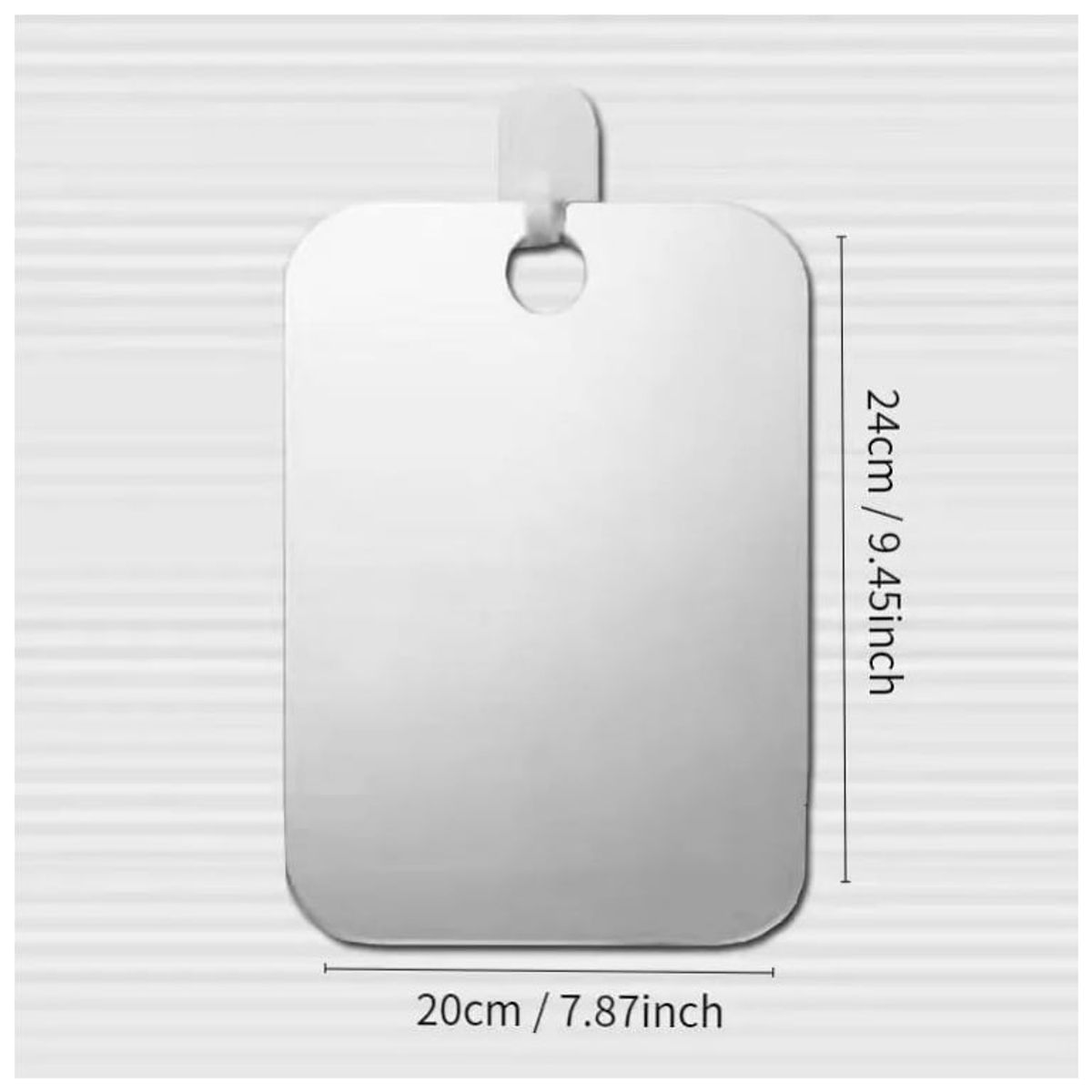 KUANGYE - Espejo Para Maquillaje Espejo De Ducha 2024cm Para Afeitar