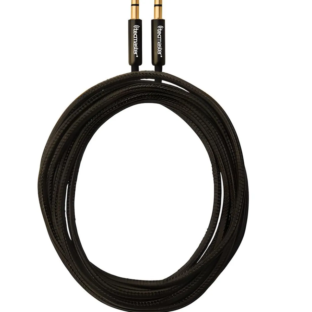 TECMASTER - Cable Auxiliar Jack Plug 3.5 Mm Aux Audio Premium 1,8 M Hifi