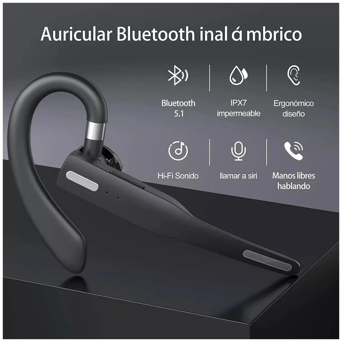 KUANGYE - Manos Libres Bluetooth Yyk-525 Gama Alta - Para Auto