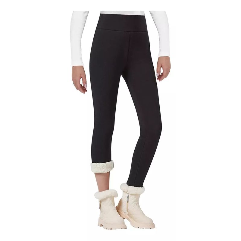 EVERSO - Pack 3 Leggings Calza Térmicos De Mujer Con Forro Polar De Invierno