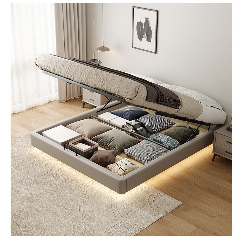 GENERICO - Base de cama flotante LED + STORAGE