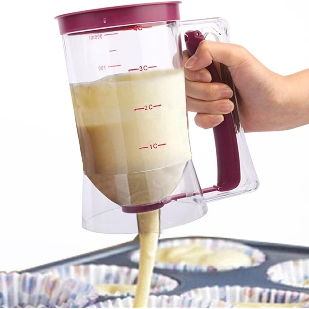 GENERICO - Dispensador De Masas Líquidas Para Repostería Wafle Panqueque