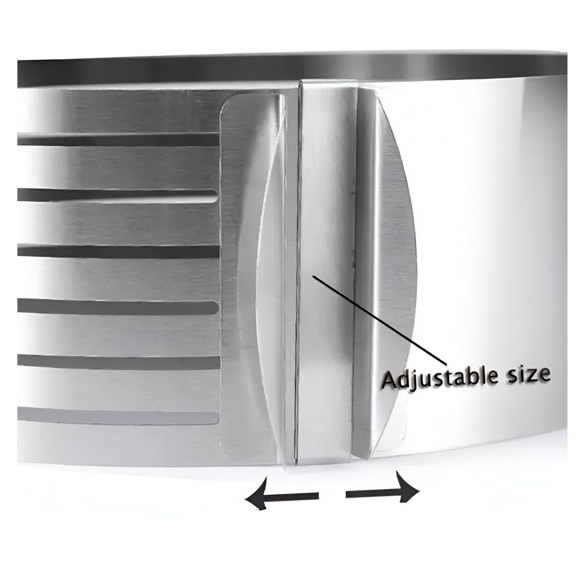 GENERICO - Cortador Bizcocho Ajustable 24-30cm