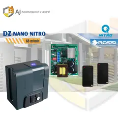 ROSSI - Motor Dz Nano Nitro 2 Controles Antiportonazo 68M/MIN