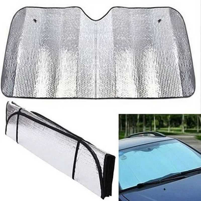 GENERICO - Parasol Retractil Para Auto Parabrisa140x70