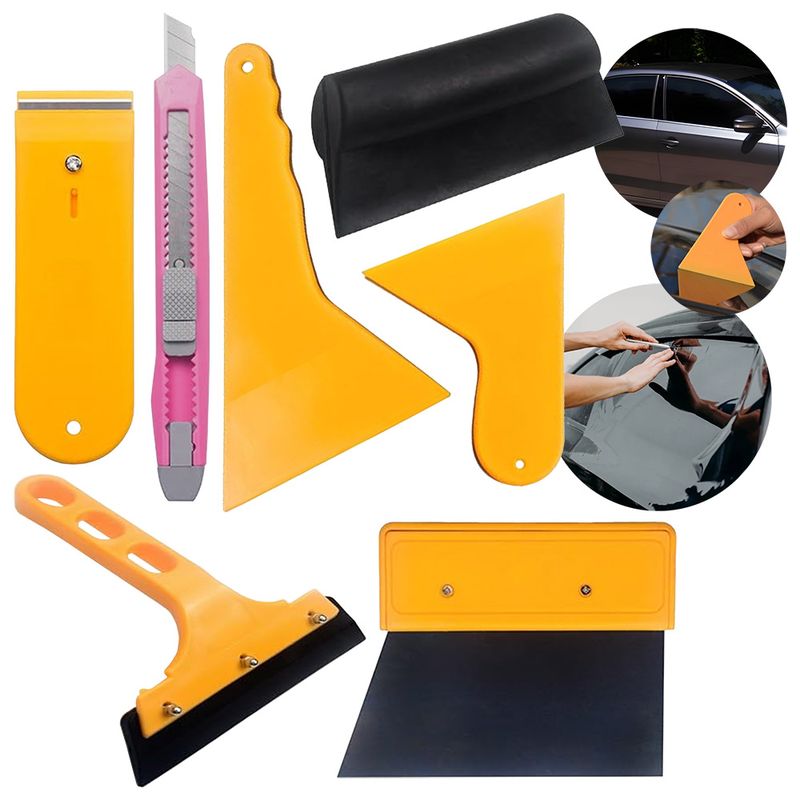 GENERICO - Kit Herramientas Profesional Polarizado Vinilo Tuning Auto