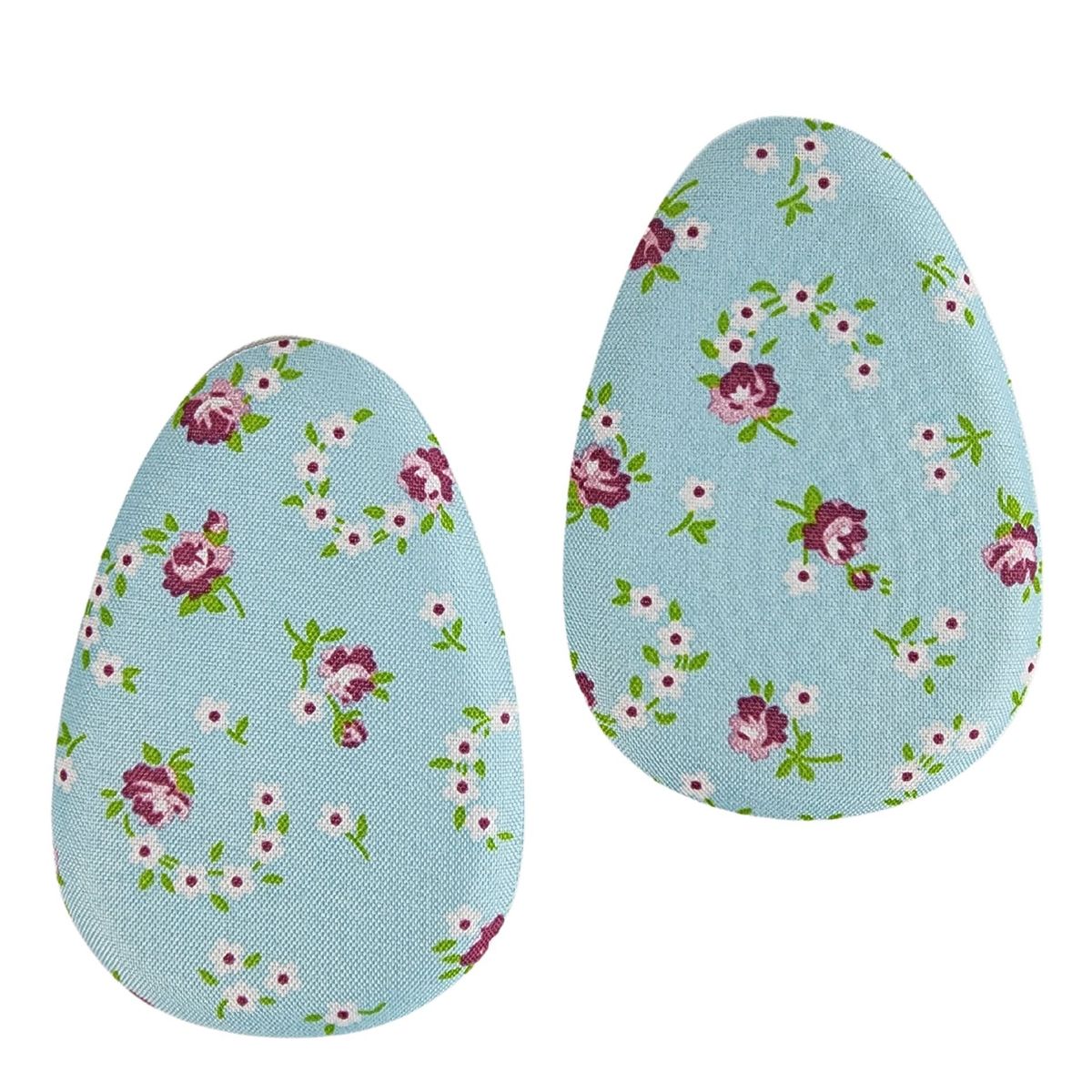 GENERICO - Cojin Almohada para Talón Anatómico Diseño Flor Celeste