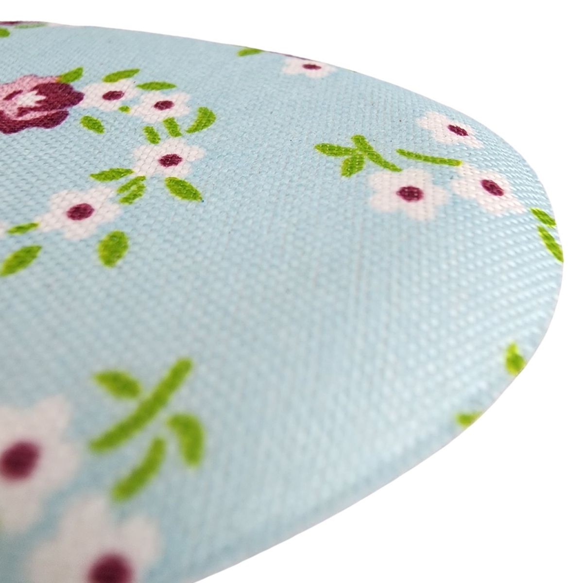 GENERICO - Cojin Almohada para Talón Anatómico Diseño Flor Celeste