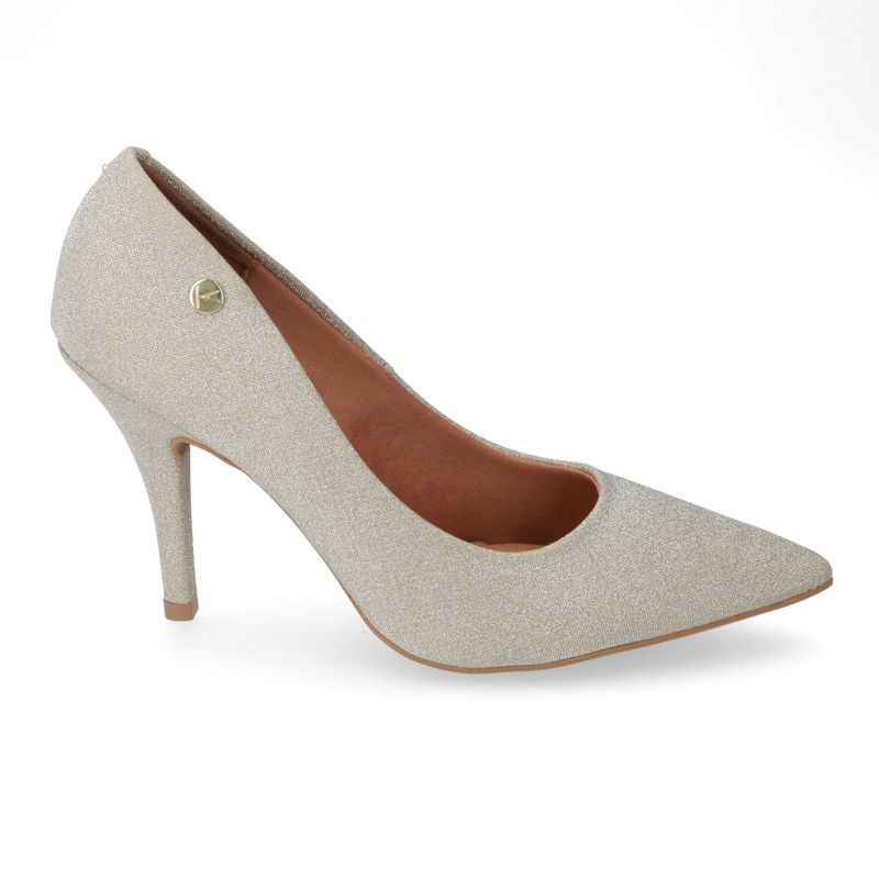 VIZZANO - Zapato Mujer Taco Aguja Stiletto Dorado Vizzano