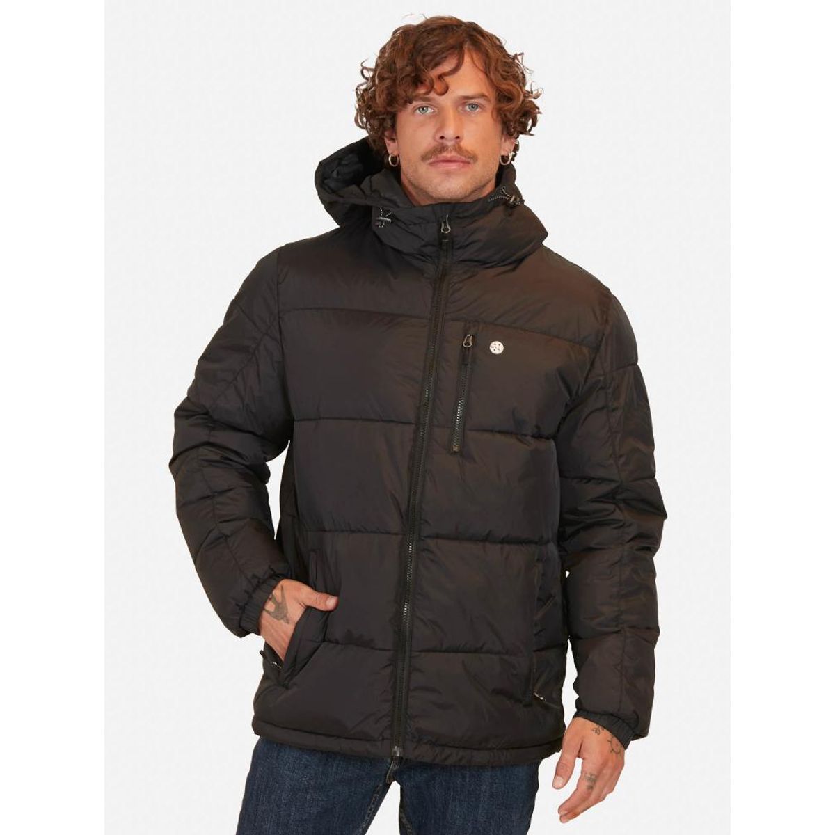 MAUI AND SONS - Parka Aviator Series Negro Maui And Sons - Negro