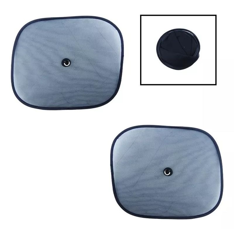 GENERICO - Pack 2 Parasol Tapasol Ventana Trasera Lateral Para Auto