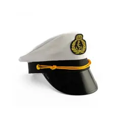 GENERICO - Gorro Capitán Marina Fiesta Niños