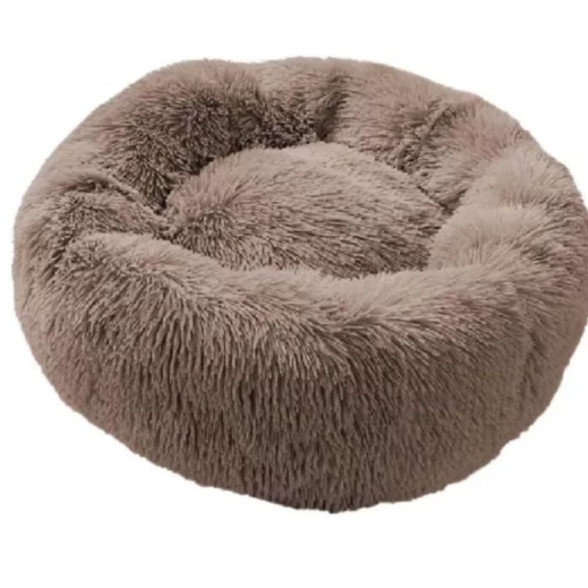 GENERICO - Cama Perro Mascota Antiestres Premium Talla Xl 80 Cms Café