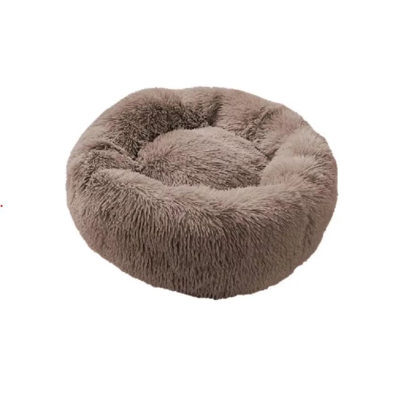 GENERICO - Cama Perro Mascota Antiestres Premium Talla Xl 80 Cms Café