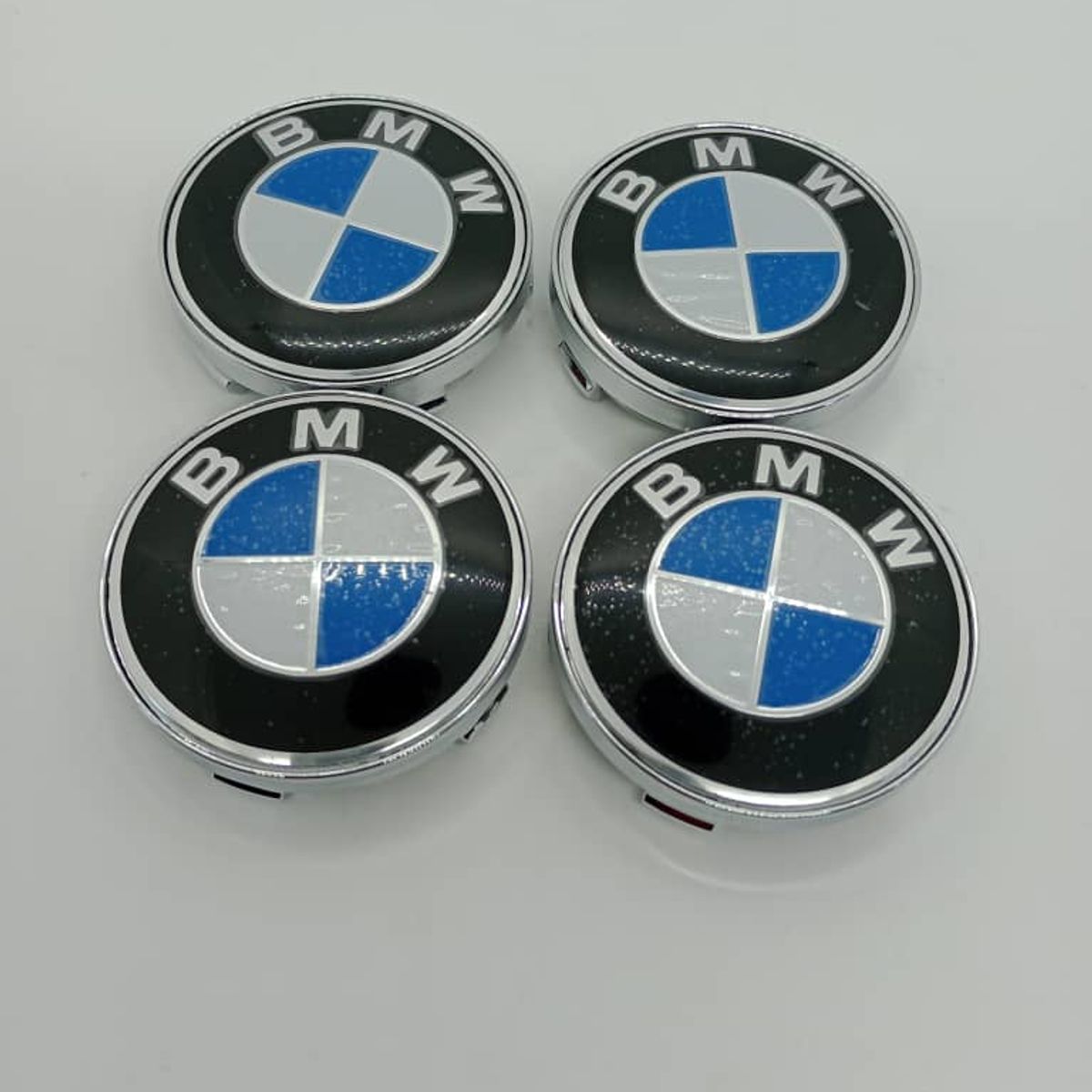 GENERICO - Set X4 Tapa centro Llantas autos 60mm bmw universal