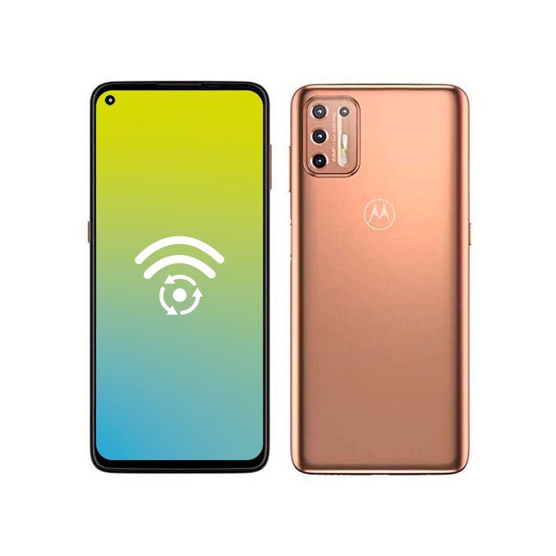MOTOROLA - Celular Motorola G9 Plus 128 GB Rose Gold- Reacondicionado