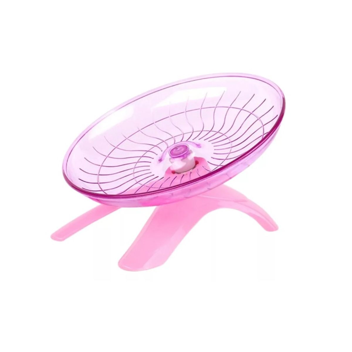 GENERICO - Disco De Ejercicios Para Hamster 18cm Rosa