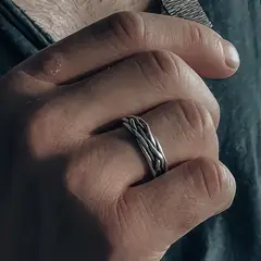 MALEVO JOYAS - Anillo de Plata Gardel