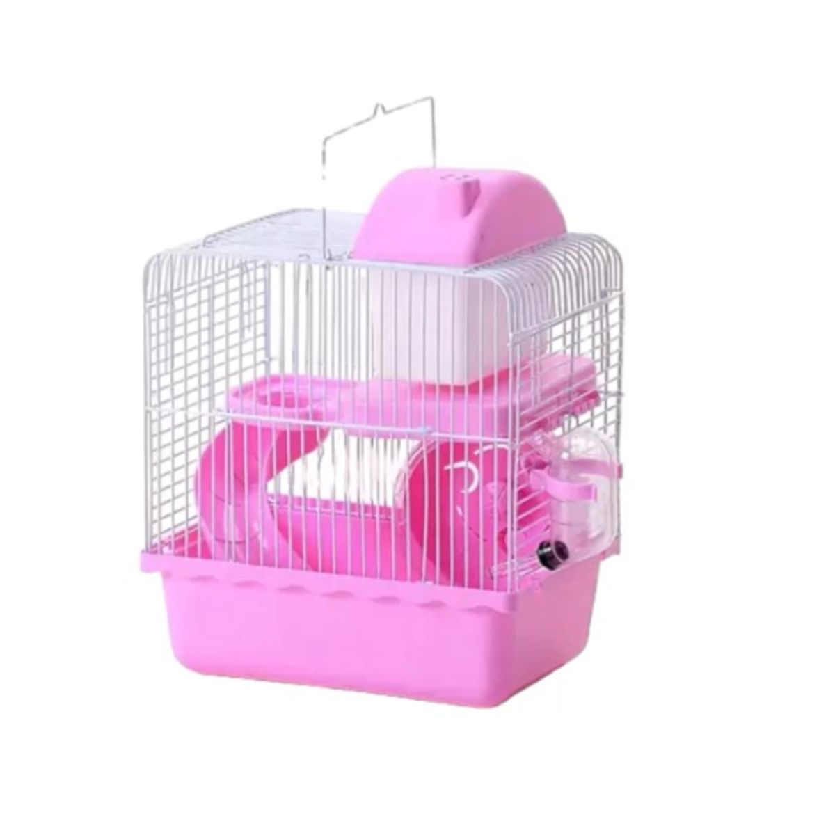 GENERICO - Jaula Con Casa Para Hámster Cuy Erizo Y Mascotas Pequeñas