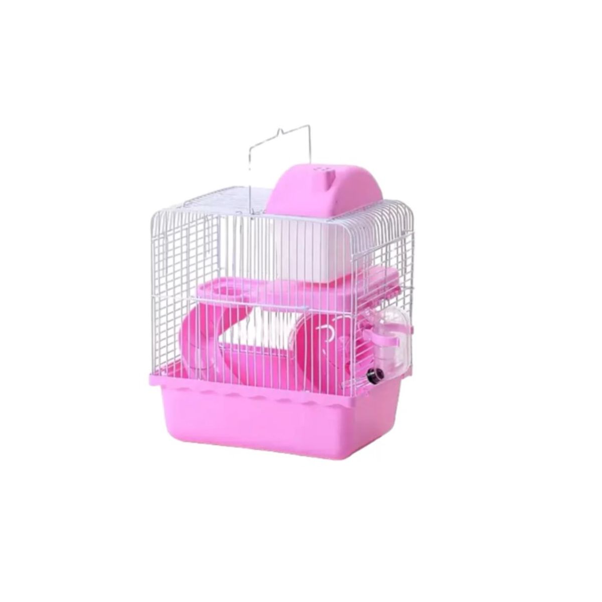 GENERICO - Jaula Con Casa Para Hámster Cuy Erizo Y Mascotas Pequeñas