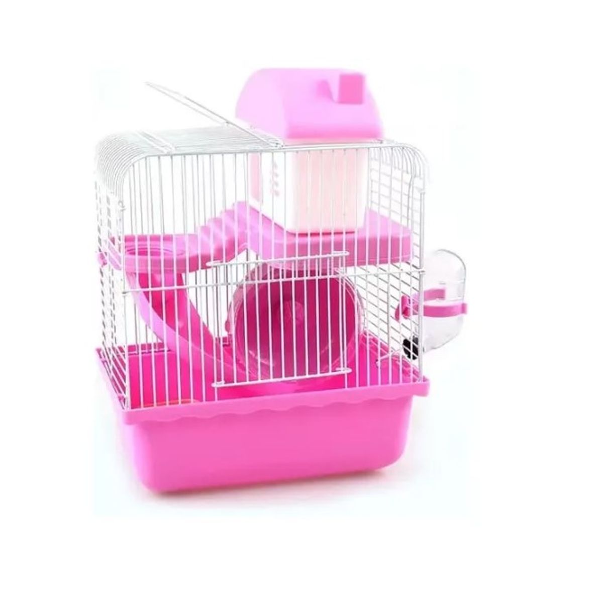 GENERICO - Jaula Con Casa Para Hámster Cuy Erizo Y Mascotas Pequeñas