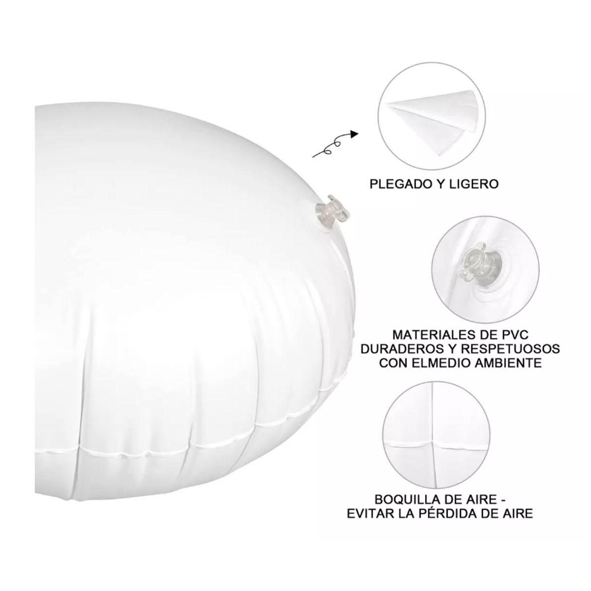 Columpio Sensorial Hamaca Niños Interior Y Exterio Con Cojín, marca GENERICO - Foto 2