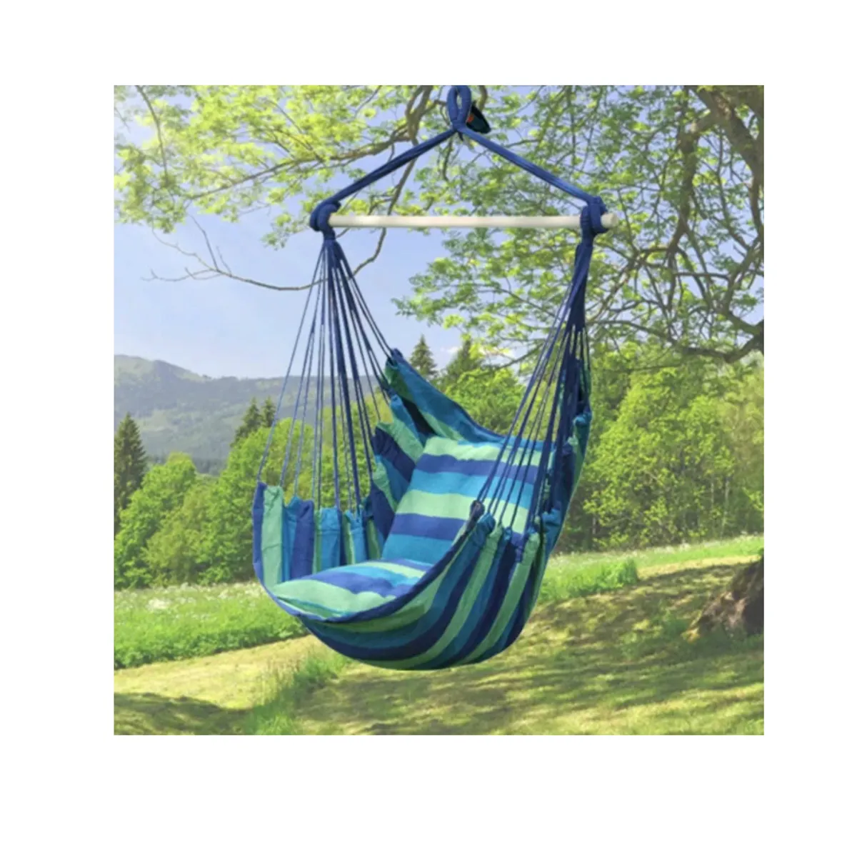 GENERICO - Silla Hamaca Hamaca Camping Columpio Al Aire Libre