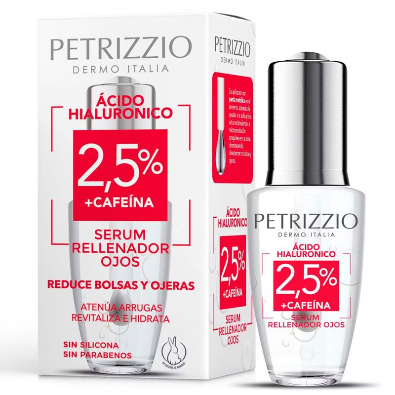 PETRIZZIO - Serum Rellenador Ojos Acido Hialuronico 25% 21ml Petrizzio.