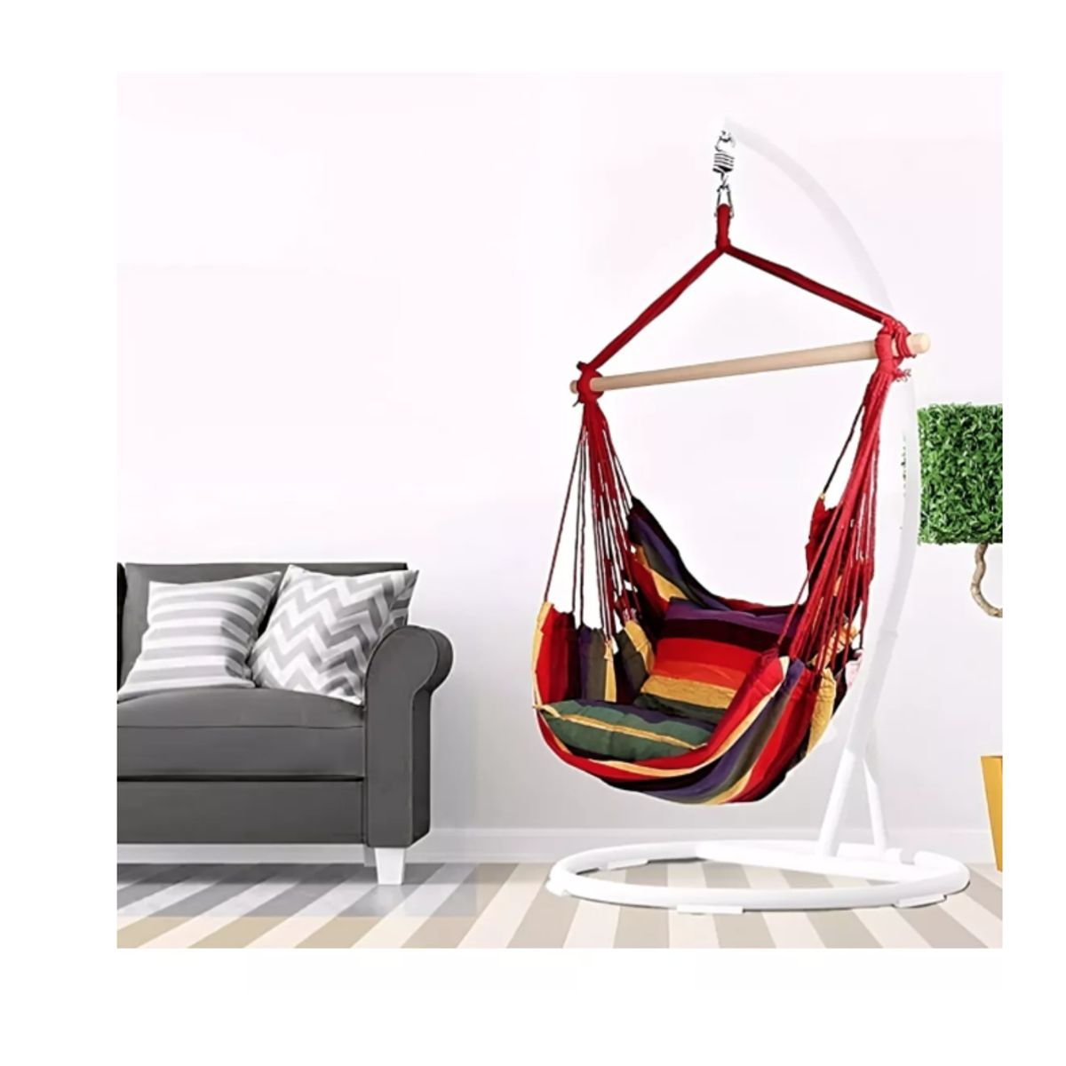 GENERICO - Silla Hamaca Hamaca Camping Columpio Al Aire Libre