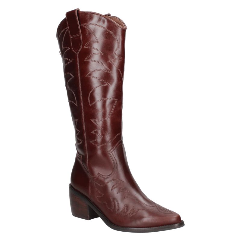 MINGO - Bota Casual Mujer Marrón Mingo