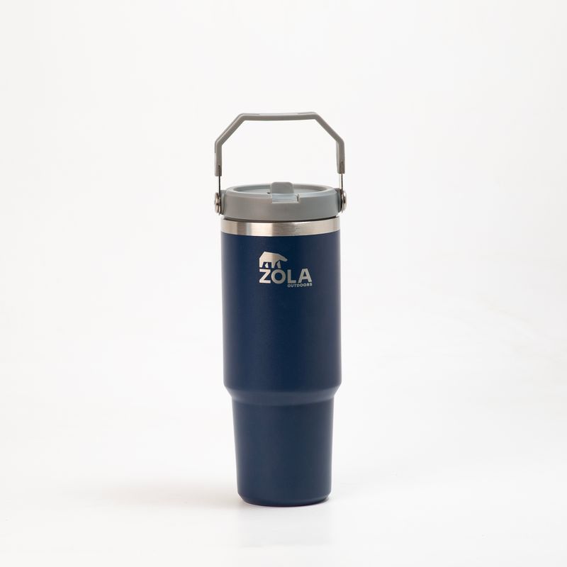 ZOLA OUTDOORS - Botella Termica Handle Flip Zola 890ml  Azul