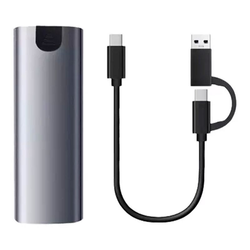 ESHOPANGIE - Cofre Ssd M2 Pcie Nvme 10gbps Aluminio Usb-3 Y Usb-c