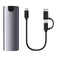 ESHOPANGIE - Cofre Ssd M2 Pcie Nvme 10gbps Aluminio Usb-3 Y Usb-c